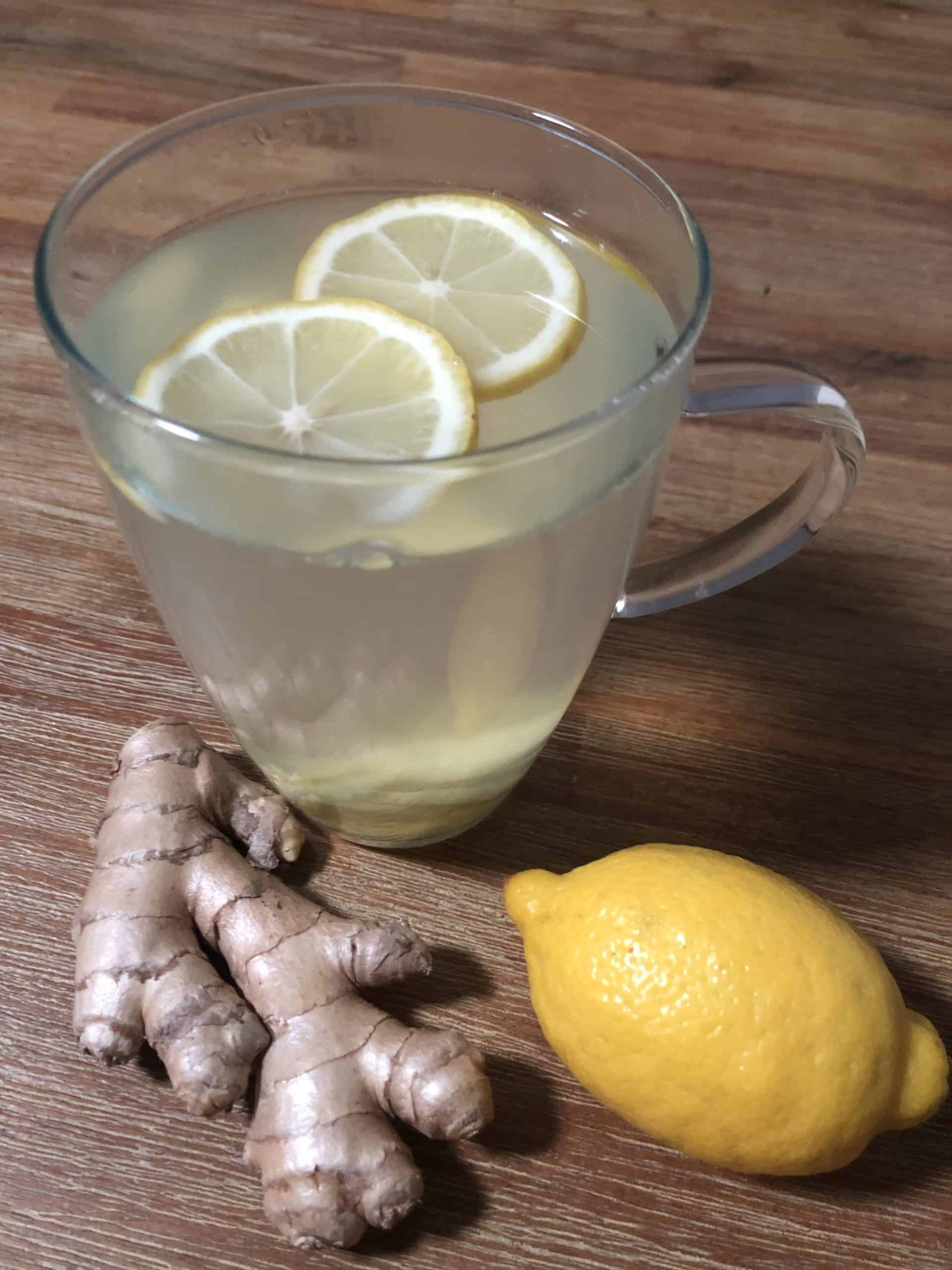 ginger-lemon-tea-meal-in-progress