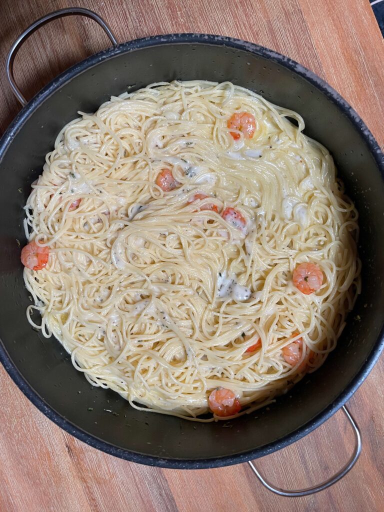 Italian cheesen noodles result